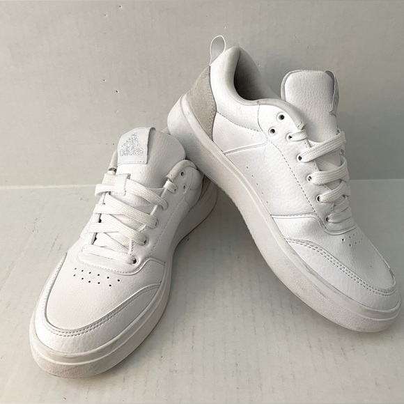 adidas Shoes - adidas Women's White Park Street Sneakers, Size 7